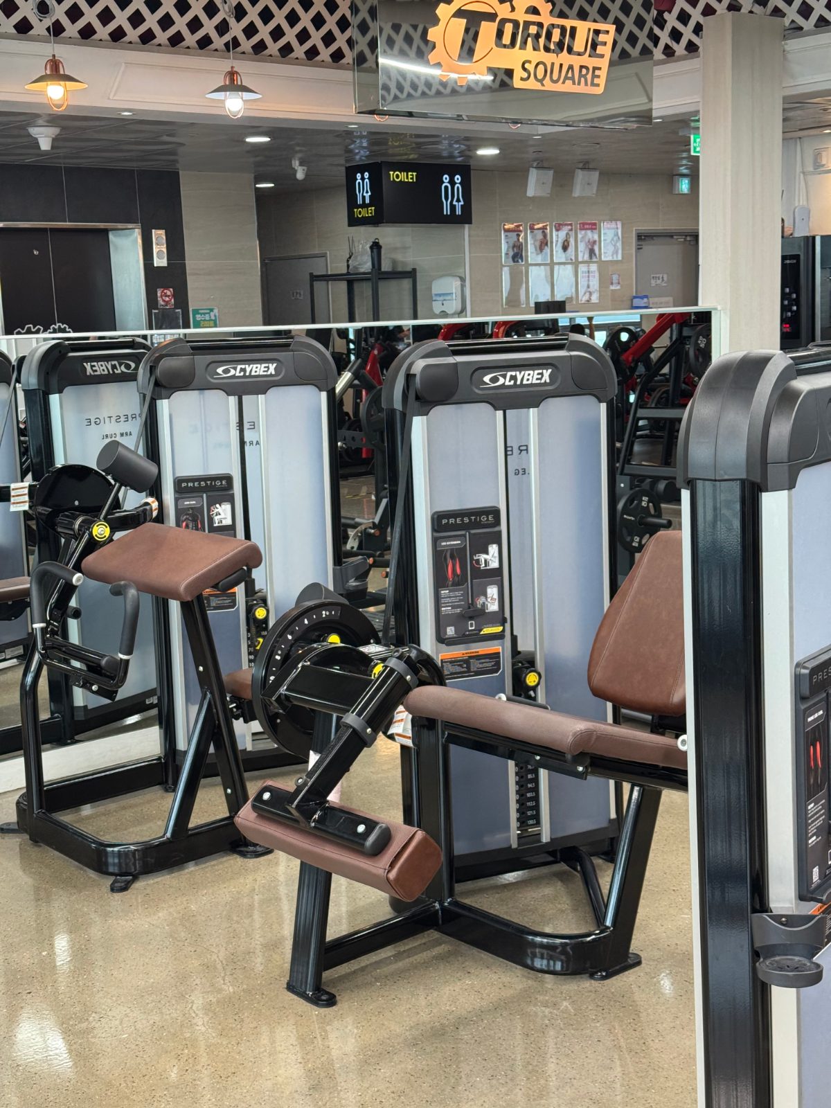 화이트존 CYBEX 프레스티지 머신 라인